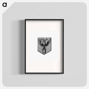 アートポスター-Double-Headed Bird in a Shield
 - 大英図書館 Poster.