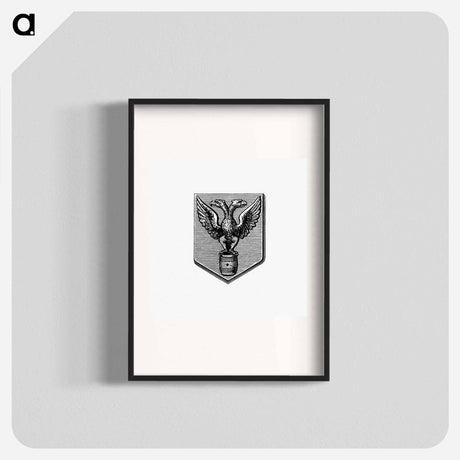 アートポスター-Double-Headed Bird in a Shield
 - 大英図書館 Poster.