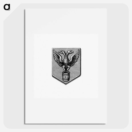 アートポスター-Double-Headed Bird in a Shield
 - 大英図書館 Poster.