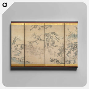 アートパネル-Literary Gathering in the Orchid Pavilion
 - クリーブランド美術館 Canvas.