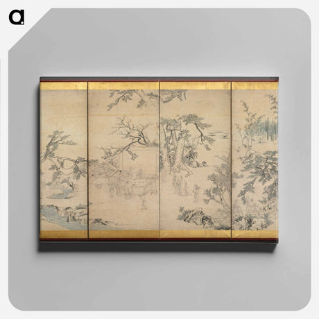アートパネル-Literary Gathering in the Orchid Pavilion
 - クリーブランド美術館 Canvas.