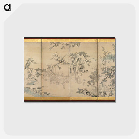 アートポストカード-Literary Gathering in the Orchid Pavilion
 - クリーブランド美術館 Postcard.
