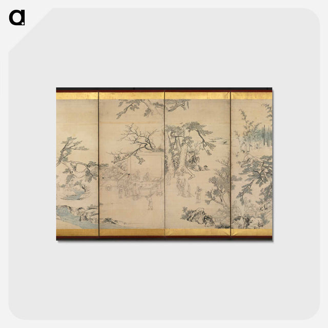 アートポストカード-Literary Gathering in the Orchid Pavilion
 - クリーブランド美術館 Postcard.