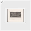 アートポストカード-The Thrower
 - エドワード マイブリッジ Postcard.