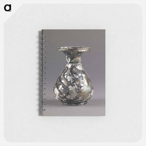 アートメモ帳-Dropper Flask with Snake-thread Decoration
 - セントルイス美術館 Memo.