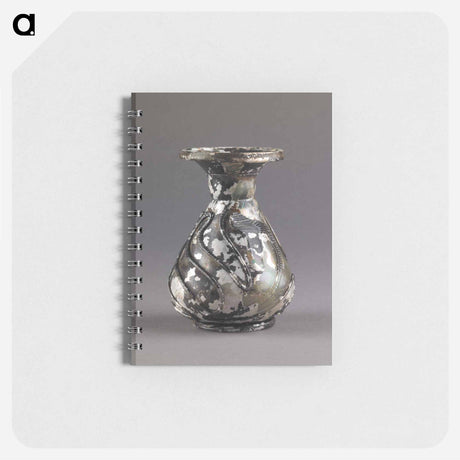 アートメモ帳-Dropper Flask with Snake-thread Decoration
 - セントルイス美術館 Memo.