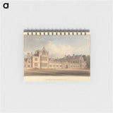 アートメモ帳-South East View of Rushton Hall, Northamptonshire
 - イェール大学アートギャラリー Memo.