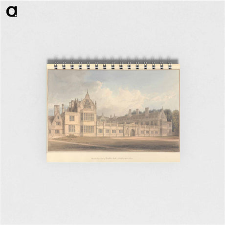 アートメモ帳-South East View of Rushton Hall, Northamptonshire
 - イェール大学アートギャラリー Memo.