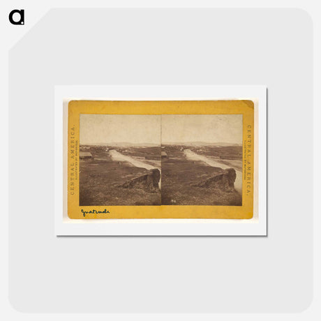 アートポストカード-Guatemala, from the South
 - エドワード マイブリッジ Postcard.