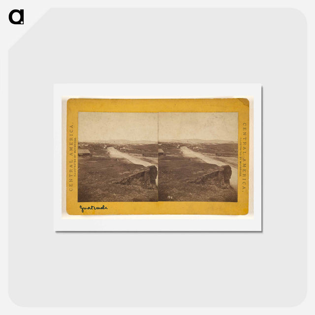アートポストカード-Guatemala, from the South
 - エドワード マイブリッジ Postcard.
