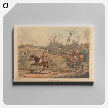 アートパネル-Fox Hunting: Getting Away
 - イェール大学アートギャラリー Canvas.