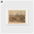 アートポストカード-Fox Hunting: Getting Away
 - イェール大学アートギャラリー Postcard.