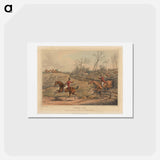 アートポストカード-Fox Hunting: Getting Away
 - イェール大学アートギャラリー Postcard.