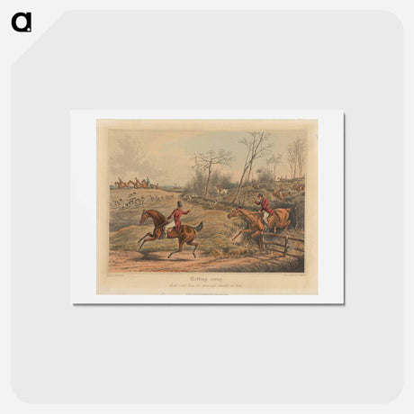 アートポストカード-Fox Hunting: Getting Away
 - イェール大学アートギャラリー Postcard.