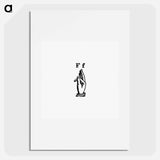 アートポスター-Sign Language for Letter F from What I Saw in New York; or, A Bird's-Eye View of City Life
 - 大英図書館 Poster.