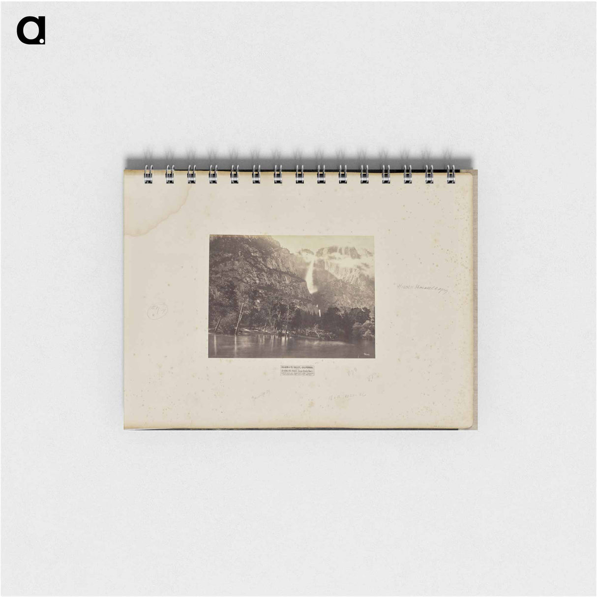アートメモ帳-Yo-Sem-i-te Valley
 - エドワード マイブリッジ Memo.
