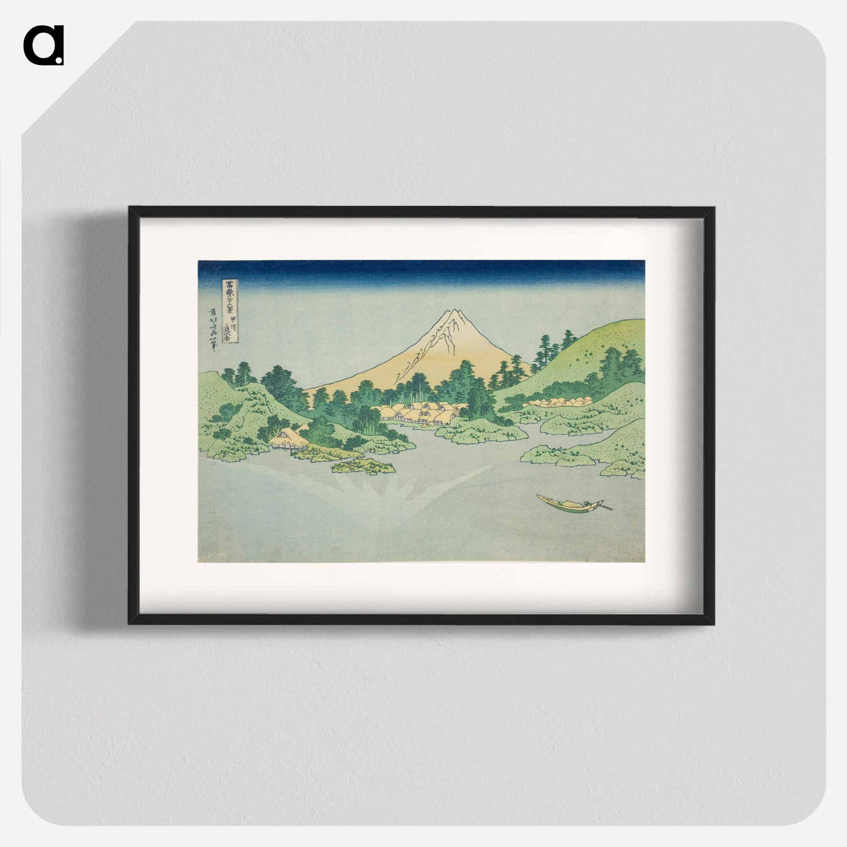 アートポスター-Hokusai's Thirty-six Views of Mount Fuji - 葛飾 北斎 Poster.
