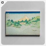 Hokusai's Thirty-six Views of Mount Fuji - 葛飾 北斎 Canvas.