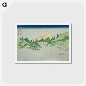 アートポストカード-Hokusai's Thirty-six Views of Mount Fuji - 葛飾 北斎 Postcard.
