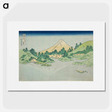 アートポスター-Hokusai's Thirty-six Views of Mount Fuji - 葛飾 北斎 Poster.