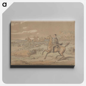 アートパネル-The Sporting Parson: "A Find- and Our Parson Just Follows a Little, to See How His Dear Brethren Behave Themselves"
 - イェール大学アートギャラリー Canvas.