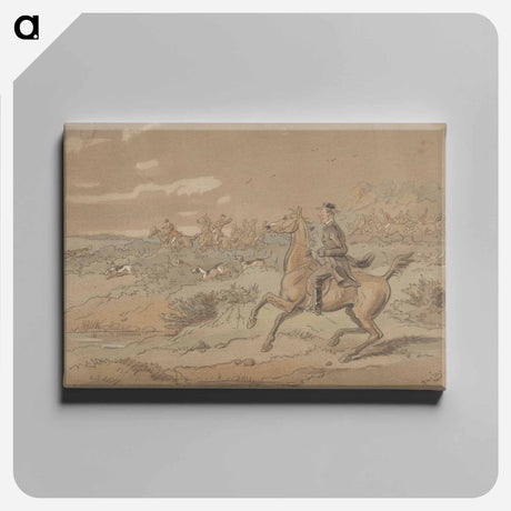 アートパネル-The Sporting Parson: "A Find- and Our Parson Just Follows a Little, to See How His Dear Brethren Behave Themselves"
 - イェール大学アートギャラリー Canvas.