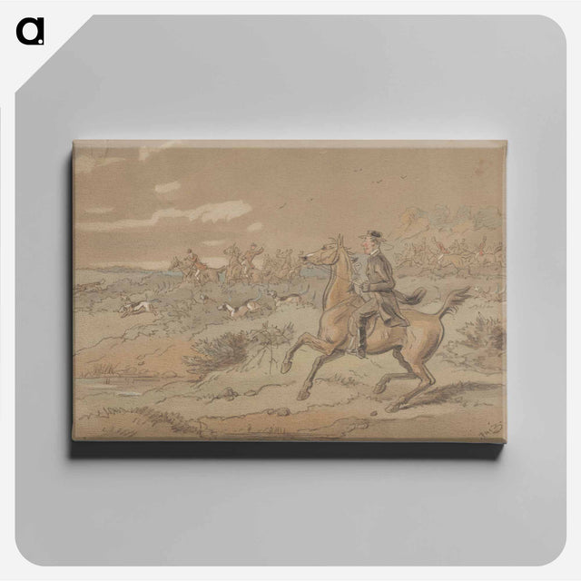 アートパネル-The Sporting Parson: "A Find- and Our Parson Just Follows a Little, to See How His Dear Brethren Behave Themselves"
 - イェール大学アートギャラリー Canvas.