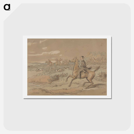 アートポストカード-The Sporting Parson: "A Find- and Our Parson Just Follows a Little, to See How His Dear Brethren Behave Themselves"
 - イェール大学アートギャラリー Postcard.