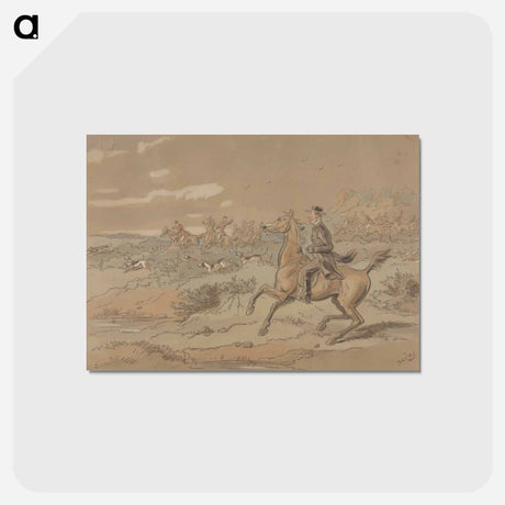 アートポストカード-The Sporting Parson: "A Find- and Our Parson Just Follows a Little, to See How His Dear Brethren Behave Themselves"
 - イェール大学アートギャラリー Postcard.