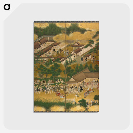 アートポストカード-Horse Race at the Kamo Shrine
 - クリーブランド美術館 Postcard.