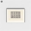 アートメモ帳-Ox Walking
 - エドワード マイブリッジ Memo.