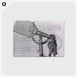 アートポストカード-Man Viewing Through an Early Telescope
 - 国立医学図書館 Postcard.
