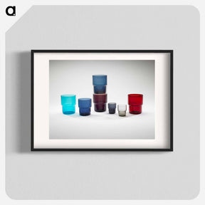 アートポスター-Stacking Tumblers
 - セントルイス美術館 Poster.