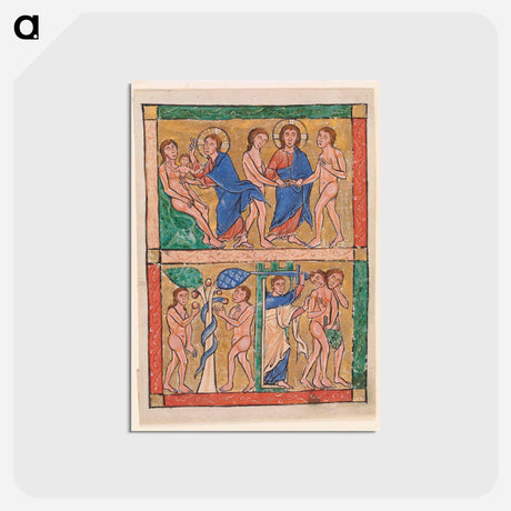 アートポストカード-Genesis Scenes
 - バーンズ・コレクション Postcard.