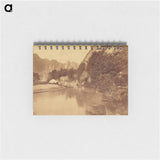アートメモ帳-Discovery Rocks. Valley of the Yosemite
 - エドワード マイブリッジ Memo.