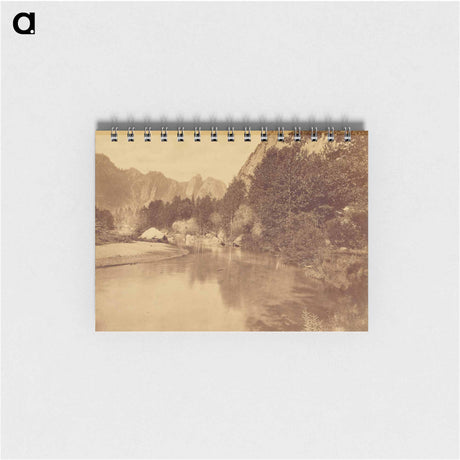アートメモ帳-Discovery Rocks. Valley of the Yosemite
 - エドワード マイブリッジ Memo.