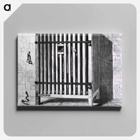 アートパネル-Belgian Cage
 - 国立医学図書館 Canvas.