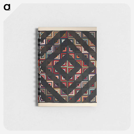 アートメモ帳-Barn Raising Log Cabin Quilt
 - セントルイス美術館 Memo.