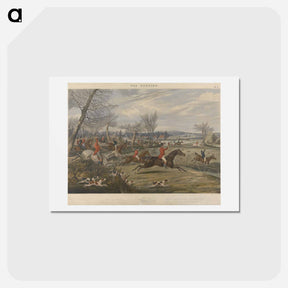 アートポストカード-Fox Hunting: Away!
 - イェール大学アートギャラリー Postcard.