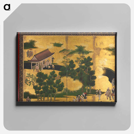 アートパネル-Horse Race at the Kamo Shrine
 - クリーブランド美術館 Canvas.