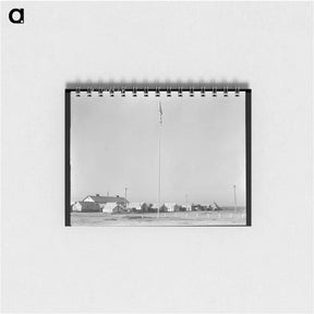 アートメモ帳-General view of Kern migrant camp, California - ドロテア ラング Memo.