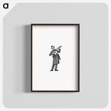 アートポスター-Police Musician from Laughing Ann
 - 大英図書館 Poster.