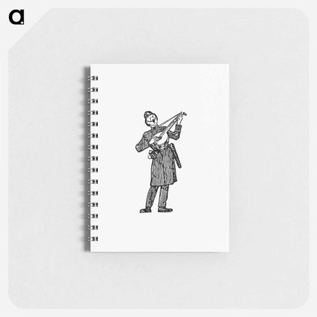 アートメモ帳-Police Musician from Laughing Ann
 - 大英図書館 Memo.