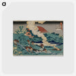 アートポストカード-Gedicht von Kakinomoto No Hitomaro
 - クリーブランド美術館 Postcard.