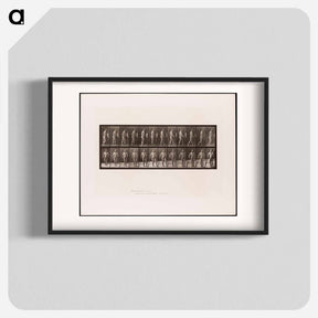アートポスター-Hemiplegic Man Walking
 - エドワード マイブリッジ Poster.