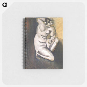 アートメモ帳-Kneeling Nude - アンリ マティス Memo.