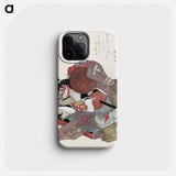 Hokusai's Still Life - Katsushika Hokusai Phone Case.