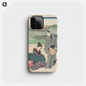 Numazu: The Ashigara Mountains and Numazu Station; Actor Bando Mitsugorō III as Jūbei, with Oyone
 - 歌川 国貞 Phone Case.