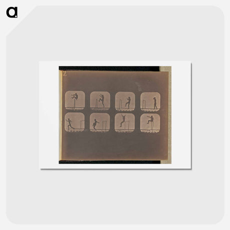 アートポストカード-High Jump
 - エドワード マイブリッジ Postcard.