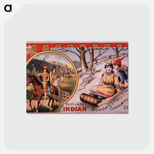 Dr. Kilmer's Indian Cough Cure Advertisement
 - 国立医学図書館 Postcard.